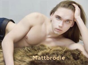 Mattbrodie