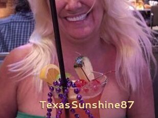 TexasSunshine87