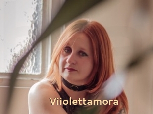 Viiolettamora